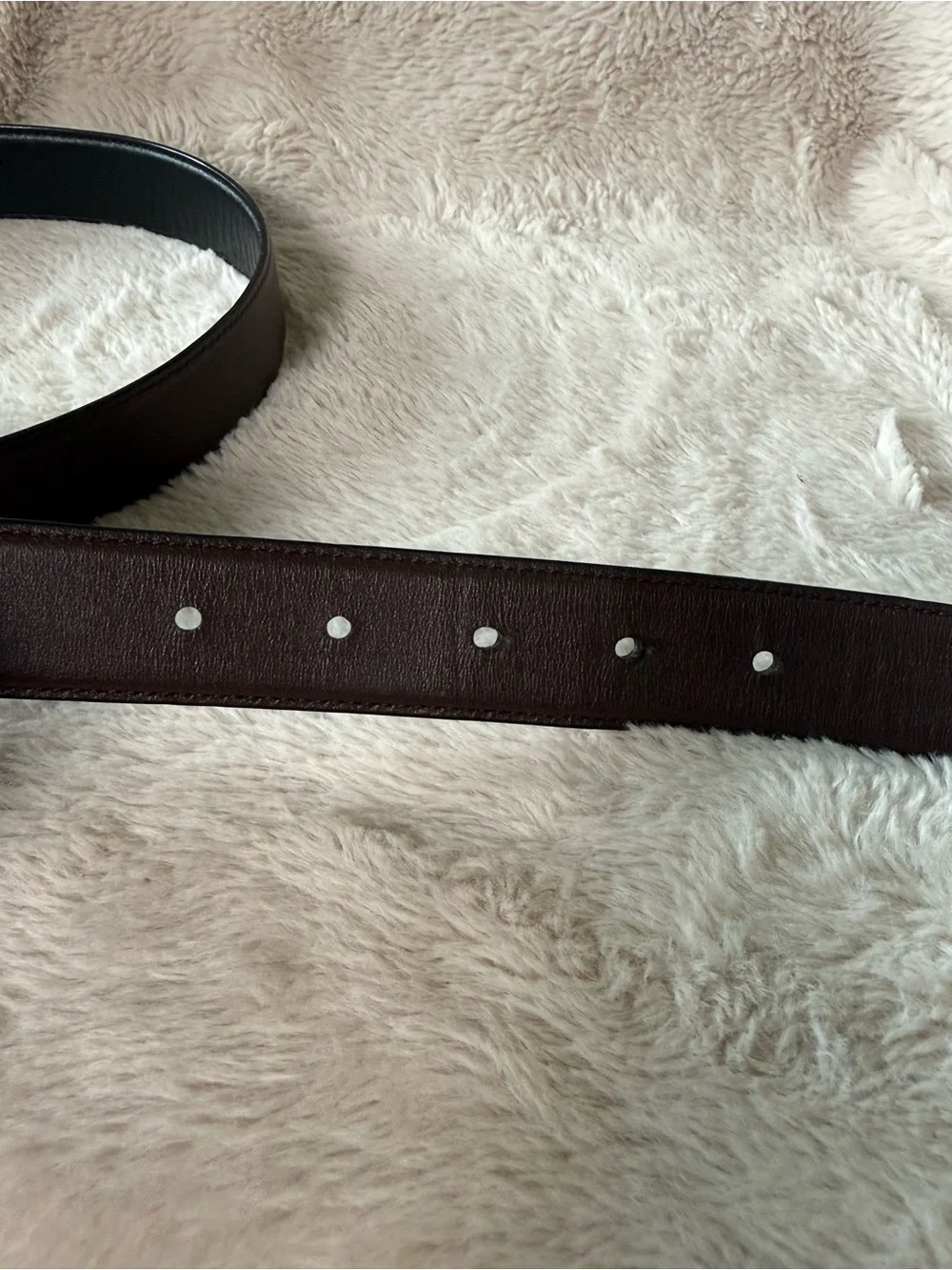 COACH Modern Harness Reversible Leather Belt 1